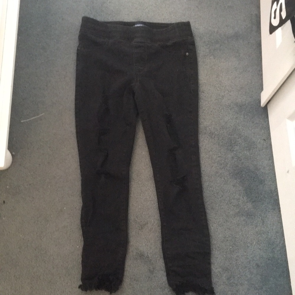 Ripped Black Jeans